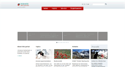 Desktop Screenshot of naturalsciences.ch