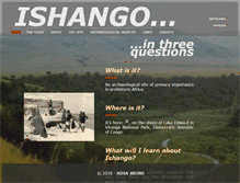 Tablet Screenshot of ishango.naturalsciences.be